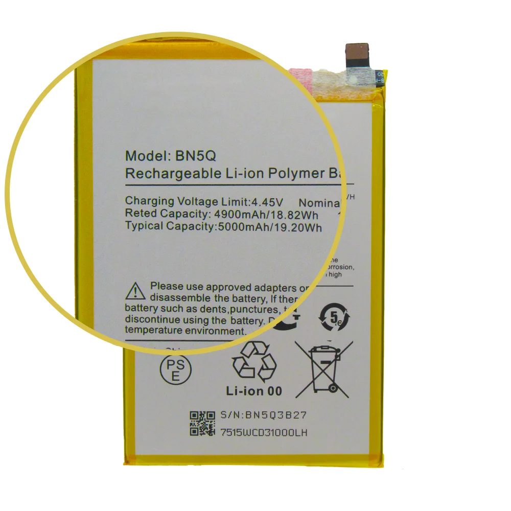Bateria Bn5q Compatível Com Redmi 13c / 12 C / Poco C65 / Poco M6