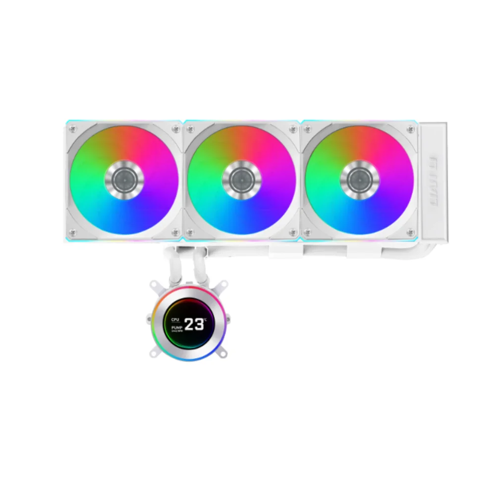 Lian Li HydroShift II LCD-C 360CL ホワイト Produtos com até 15 OFF no PIX KaBuM