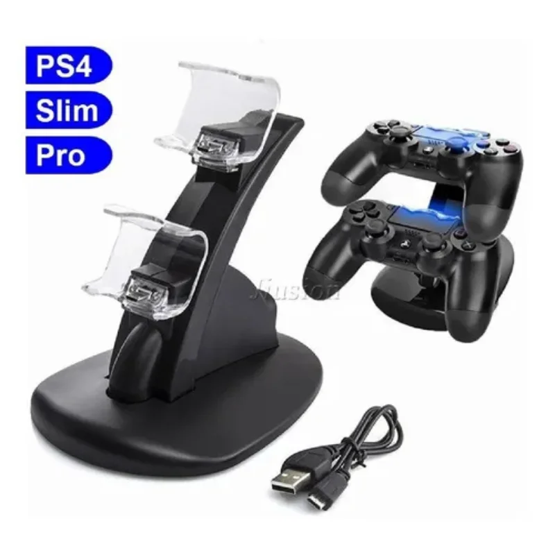 Suporte Vertical Para Carregar Controle De Ps4 - Slim / Pro Modelo Iv-p4002 Suporte Vertical Para Carregar Controle De Ps4 - Slim / Pro Modelo Iv-p4002