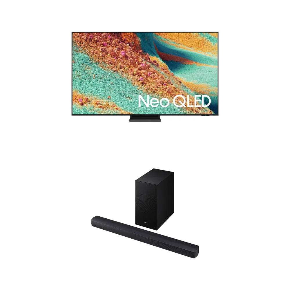 Samsung Vision Ai Tv 65” Neo QLED 4k Qn85f + Soundbar Hw-q600f Kit