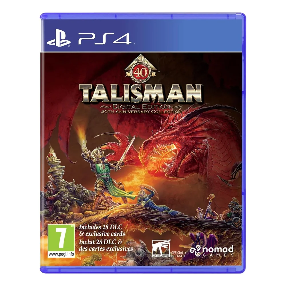 Jogo Talisman - 40th Anniversary Edition Ps4 Europeu