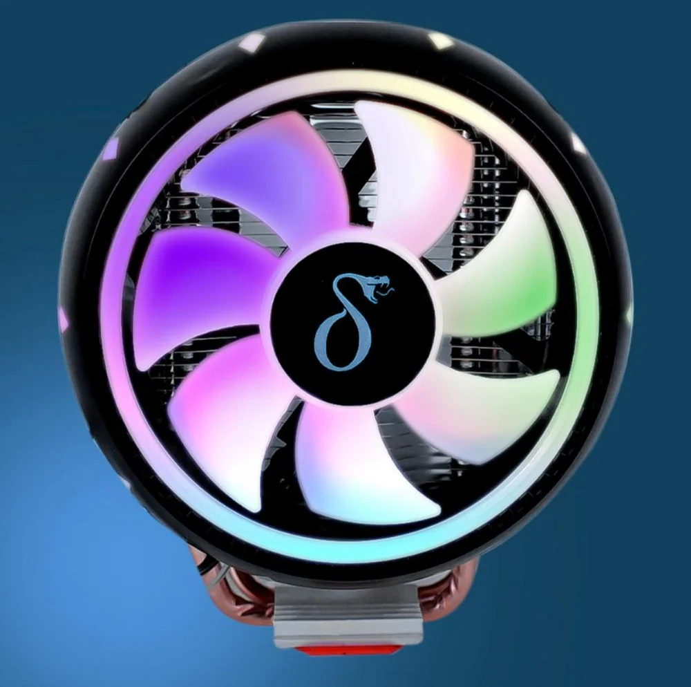 Cooler Para Processador RGB - (DELTA-C2213) Cooler Para Processador RGB - (DELTA-C2213)