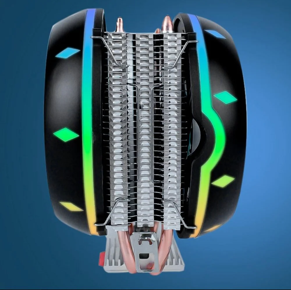 Cooler Para Processador RGB - (DELTA-C2213) Cooler Para Processador RGB - (DELTA-C2213)