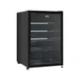 Frigobar Expositor Vertical Hq Vidro Duplo 130 Litros Preto Hq-130fbpvl
