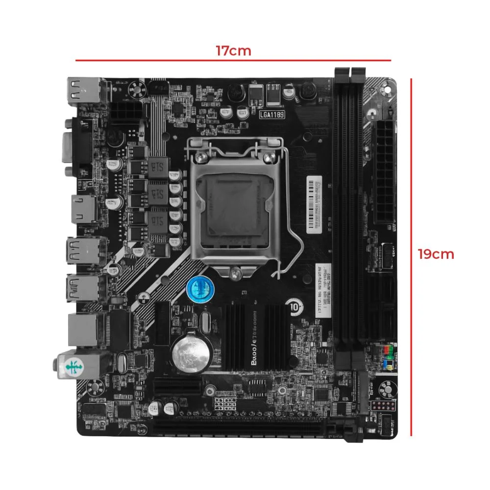 Placa-mãe Chipset Intel H81 LGA 1150 Ddr3 Sata Usb 3.2 Upgrade PC
