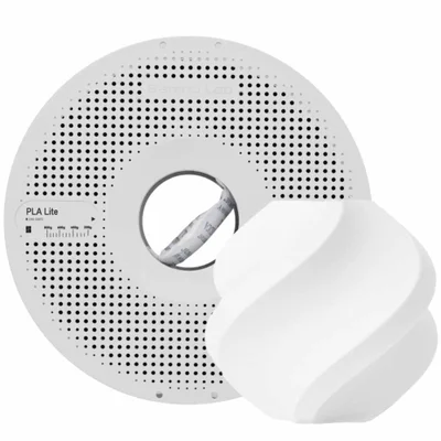 Filamento Pla Lite Bambu Lab Para Impressora 3d Branco 1kg - A18-w0-1.75-1000-spl