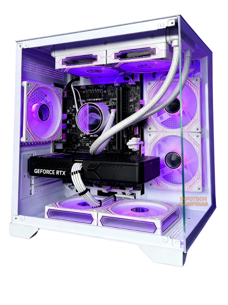 PC Gamer Aquario Intel i5 14400 14ª Geração | RTX 5060 8GB Gddr7 | 32gb Ram Ddr4 | SSD Nvme 1TB | Workstation | Win11 Pro