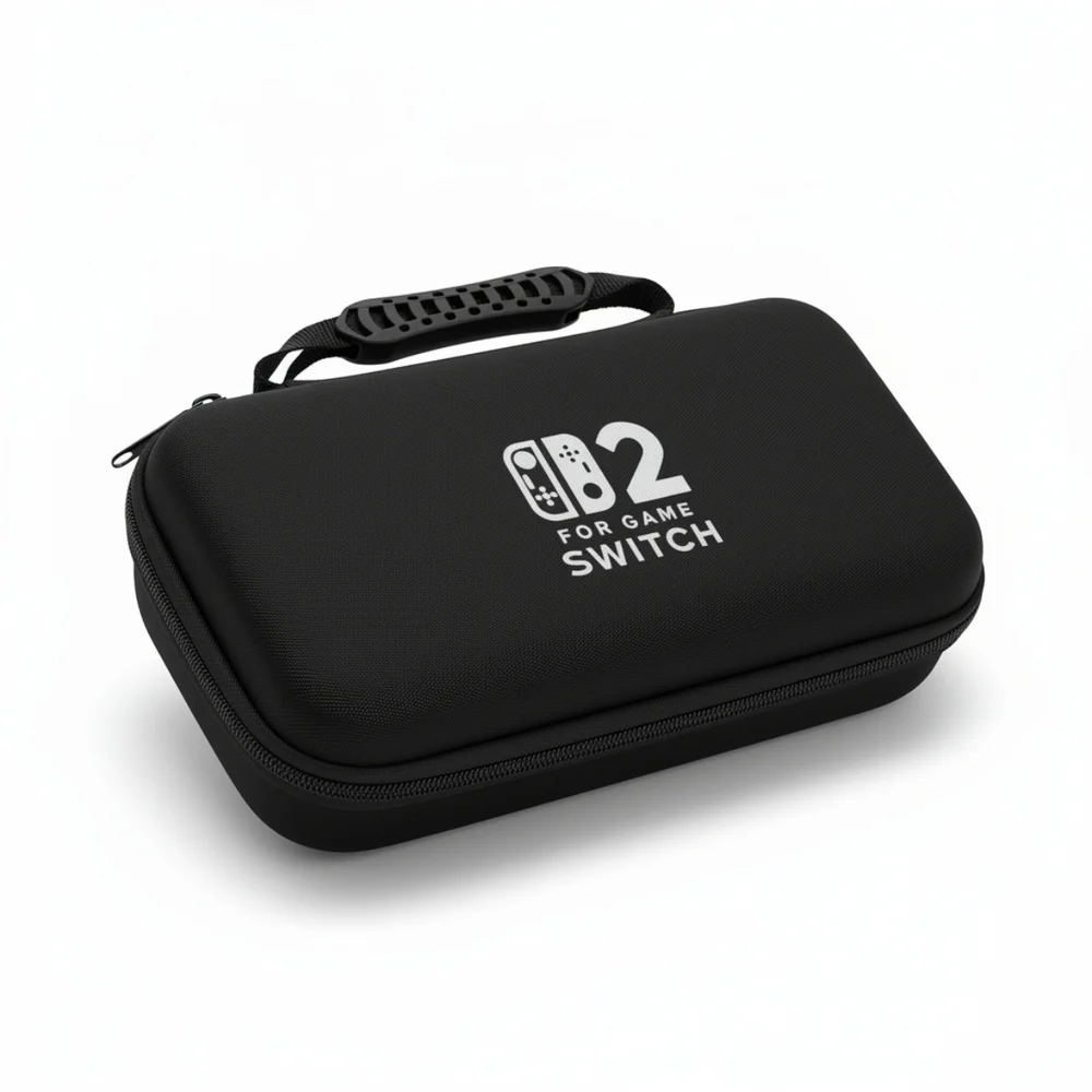 Bag Estojo + Película Vidro + Grip Analógico Para Switch 2 Bag Estojo + Película Vidro + Grip Analógico Para Switch 2