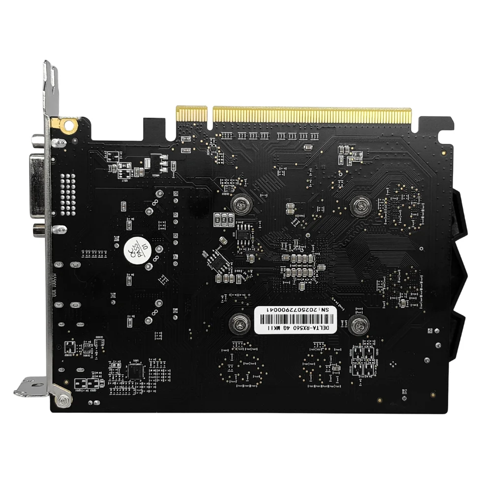 Placa De Vídeo Gamer Amd Radeon Rx 560, 4gb GDDR5 128bit, Clock 1300mhz Aitek - Delta-rx560 Placa De Vídeo Gamer Amd Radeon Rx 560, 4gb GDDR5 128bit, Clock 1300mhz Aitek - Delta-rx560