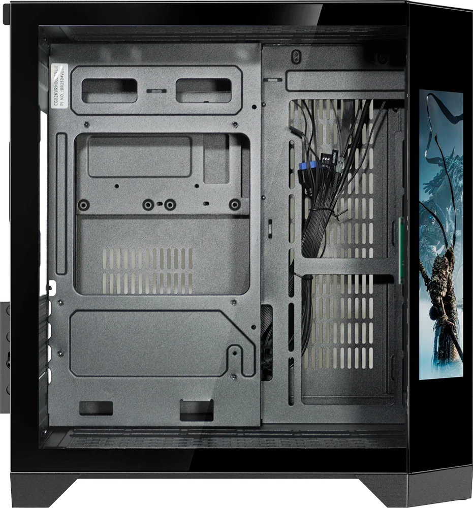Gabinete Gamer K-mex Aquário Cg-02kv Com Monitor Dynamic