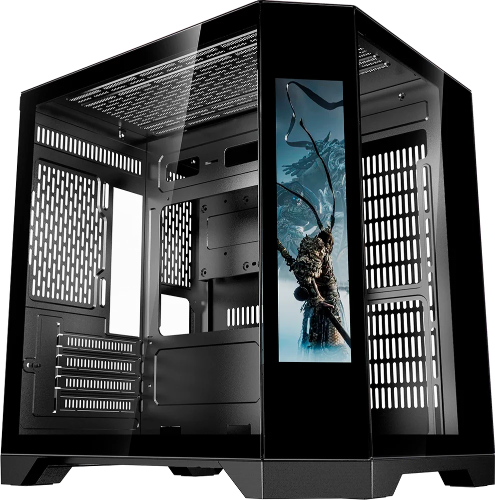 Gabinete Gamer K-mex Aquário Cg-02kv Com Monitor Dynamic