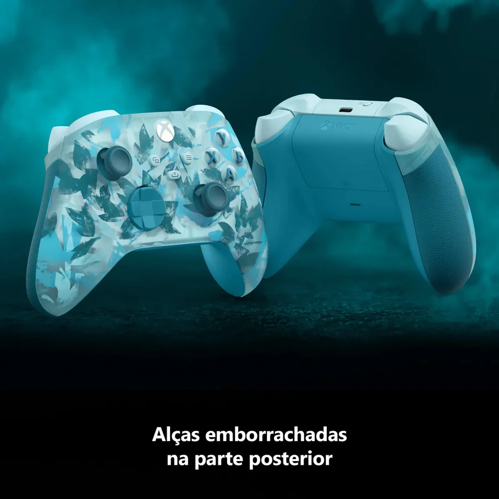 Controle Sem Fio XBOX Ice Breaker Edição Especial Azul Controle Sem Fio XBOX Ice Breaker Edição Especial Azul
