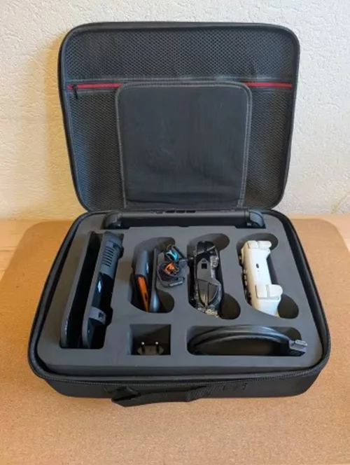Bolsa Nintendo Switch 2 Viagem Grande Cabe Todos Acessórios Com 2 Controles Pro