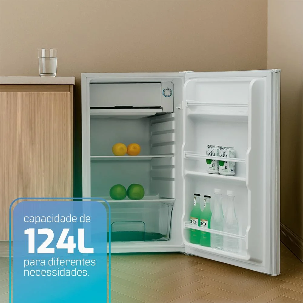 Frigobar Hq 124 Litros Branco Hq-124fb Frigobar Hq 124 Litros Branco Hq-124fb