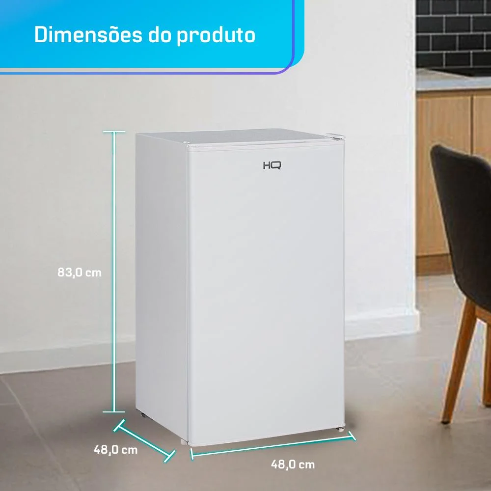 Frigobar Hq 124 Litros Branco Hq-124fb Frigobar Hq 124 Litros Branco Hq-124fb