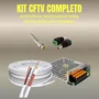 Kit 4 Câmeras 1080p Full Color C/áudio Dvr Intelbras 4ch S/hd