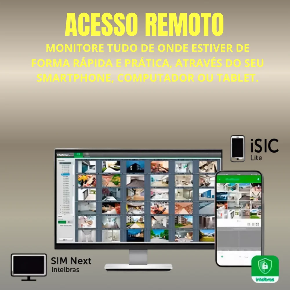 Kit 4 Câmeras 1080p Full Color C/áudio Dvr Intelbras 4ch S/hd Kit 4 Câmeras 1080p Full Color C/áudio Dvr Intelbras 4ch S/hd
