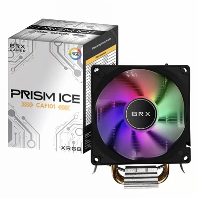 Cooler Para Intel LGA 115x/1200/1700 - Amd Fm1/fm2/fm2+/am3/am3+/am4 Brx Prism Ice RGB- Caf101