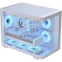 Gabinete Gamer Aerocool Atx P300c Branco Lateral Vidro