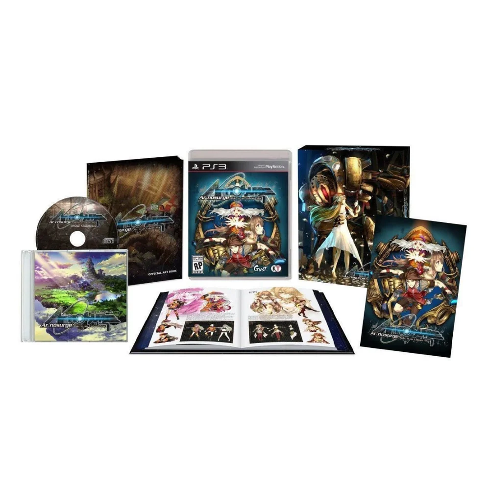 Jogo Ar Nosurge: Ode To An Unborn Star Limited Edition Ps3 Jogo Ar Nosurge: Ode To An Unborn Star Limited Edition Ps3