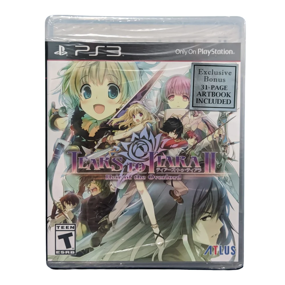 Jogo Tears To Tiara 2 Heir Of The Overlord Ps3 Com Artbook Jogo Tears To Tiara 2 Heir Of The Overlord Ps3 Com Artbook