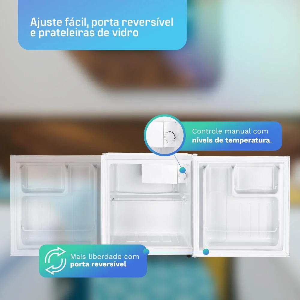 Frigobar Hq 52 Litros Branco Bc-52