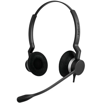 Headset Com Fio Biz 2300 Duo Qd 2309-820-105 Jabra - Preto