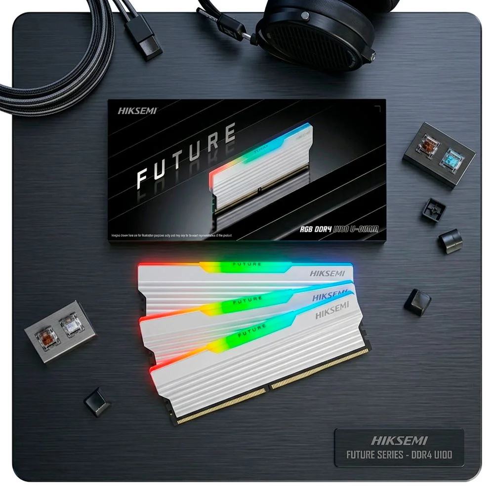Memoria Ram Hiksemi Future RGB White, Ddr4, 3200mhz, 16gb, Hsc416u32f4 Memoria Ram Hiksemi Future RGB White, Ddr4, 3200mhz, 16gb, Hsc416u32f4