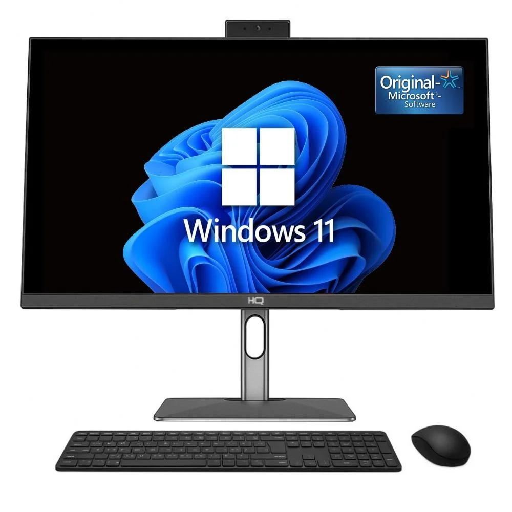 "Computador All In One 24"", Intel Core i5 11400 11ª Geração, 16gb Ddr4, SSD 512gb, WINDOWS 11  , Webcam, Wifi, Bluetooth, Hq Silver Aihqp-013" em Campinas