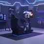 Cockpit Gamer Pxn Cp02 Premium Experiência Imersiva Para Simulador De Corrida