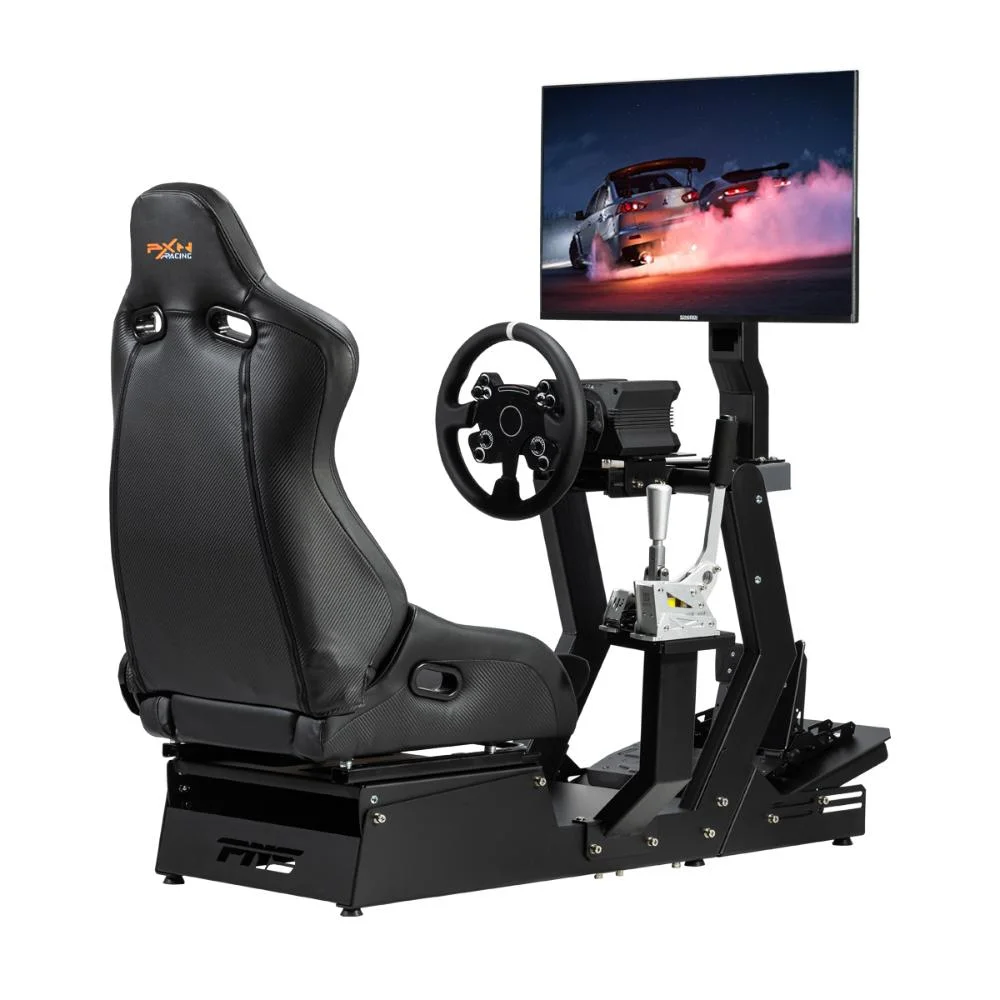 Cockpit Gamer Pxn Cp02 Premium Experiência Imersiva Para Simulador De Corrida Cockpit Gamer Pxn Cp02 Premium Experiência Imersiva Para Simulador De Corrida