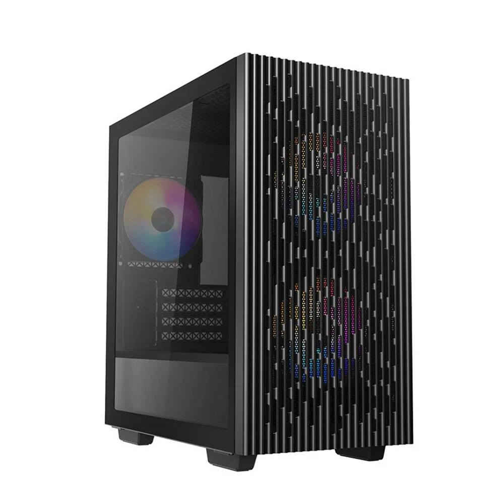 Gabinete Gamer Deepcool Matrexx 40 3fs Mid Tower Micro Atx Com 3 Fans Preto