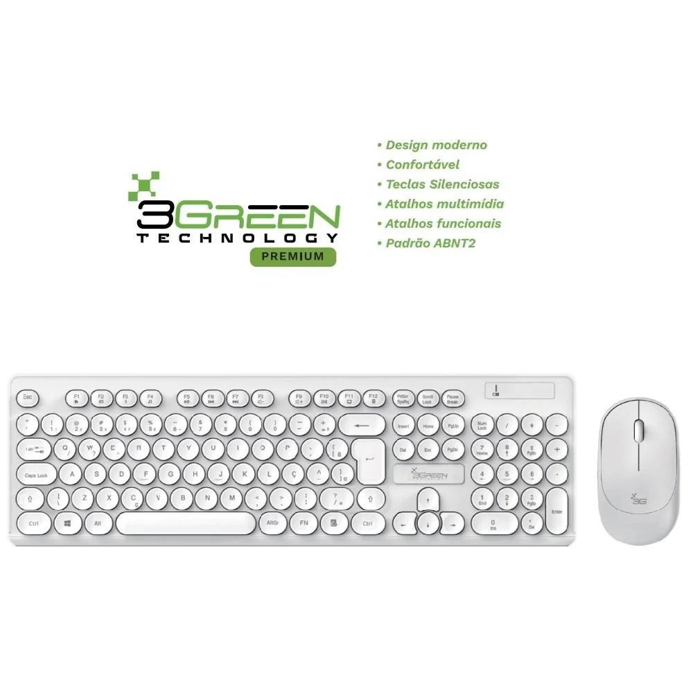 "Computador All In One 24"" Branco, Intel i3 9100, 8GB Ddr4, SSD 256gb, WINDOWS 11  , Webcam, Wi-fi, 3green Unique" em Campinas - foto 3
