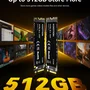 Unidade Sólida SSD M.2 NVMe Kootion X15 Lite 512GB Ultra Velocidade