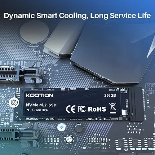 Unidade Sólida SSD M.2 NVMe Kootion X15 Lite 512GB Ultra Velocidade Unidade Sólida SSD M.2 NVMe Kootion X15 Lite 512GB Ultra Velocidade