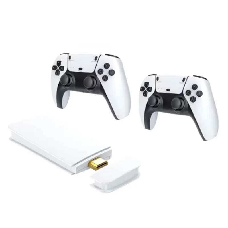 Adaptador Videogame Game Stick M15 HDMI Retro 2 Controles 127v Cor Branco
