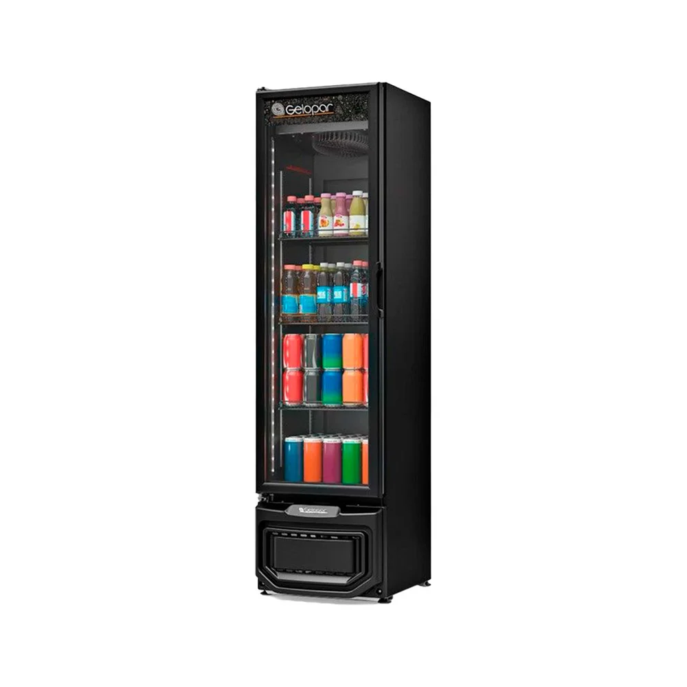 Refrigerador Vertical Gelopar Grv-23 Lb Pr 228lt Bivolt Refrigerador Vertical Gelopar Grv-23 Lb Pr 228lt Bivolt