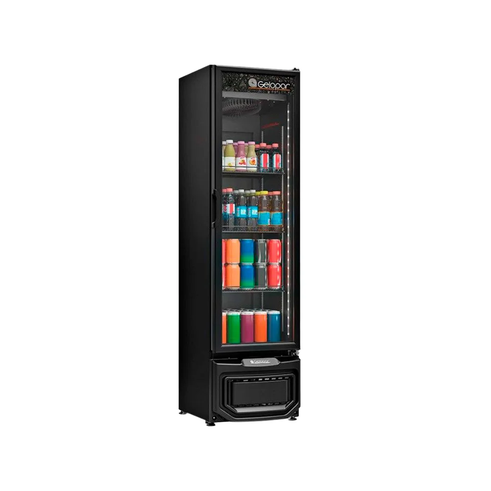 Refrigerador Vertical Gelopar Grv-23 Lb Pr 228lt Bivolt Refrigerador Vertical Gelopar Grv-23 Lb Pr 228lt Bivolt