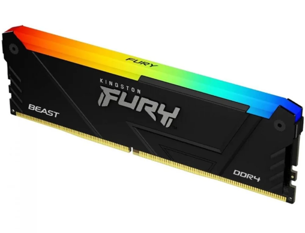 Memória Gamer PC Computador Kingston Fury Beast 16gb 3200mhz Ddr4 RGB Memória Gamer PC Computador Kingston Fury Beast 16gb 3200mhz Ddr4 RGB