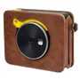 Bolsa Case de Couro Sintético para Câmera Kodak Mini Shot 3 – Estojo Proteção Elegante e Compacto, Acessório Ideal para Armazenamento Seguro