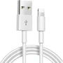Cabo Usb Para Lightning Reforçado 1m, Compatível Com Iphone 6 7 8 X Xs 11 Se 12 Xr 13 14 Pro Max – Carregamento Turbo E Transferência De Dados