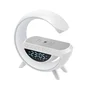 Caixa De Som G Speaker LED Com Relógio Carregador Indução