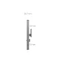 Seguranca Ezviz Fechadura C/ Reconhecimento Facial Cs-dl50fvs-r101-wbp-gr.