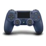 Controle Sem Fio Compatível Com Play4 Ps4 Playstation 4 / Slim / Pro / PC E Smart Tvs Samsung Azul Escuro