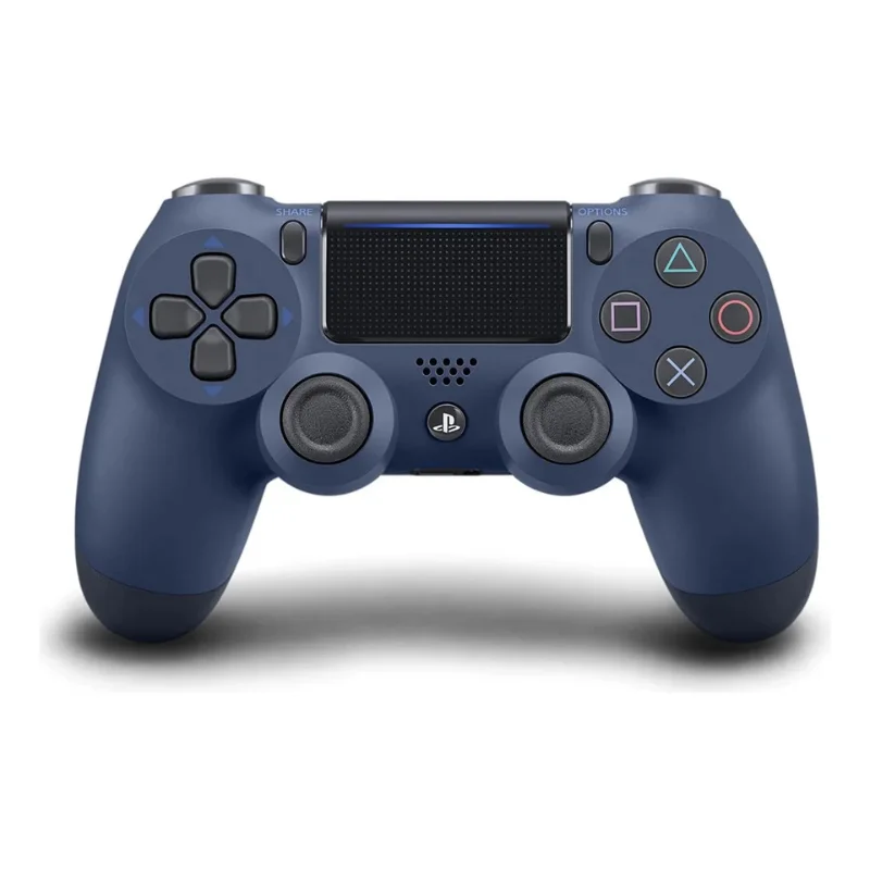 Controle Sem Fio Compatível Com Play4 Ps4 Playstation 4 / Slim / Pro / PC E Smart Tvs Samsung Azul Escuro Controle Sem Fio Compatível Com Play4 Ps4 Playstation 4 / Slim / Pro / PC E Smart Tvs Samsung Azul Escuro