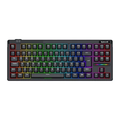Teclado Magnetico Redragon Dharma, RGB, Abnt2, Preto, K556RGB-m