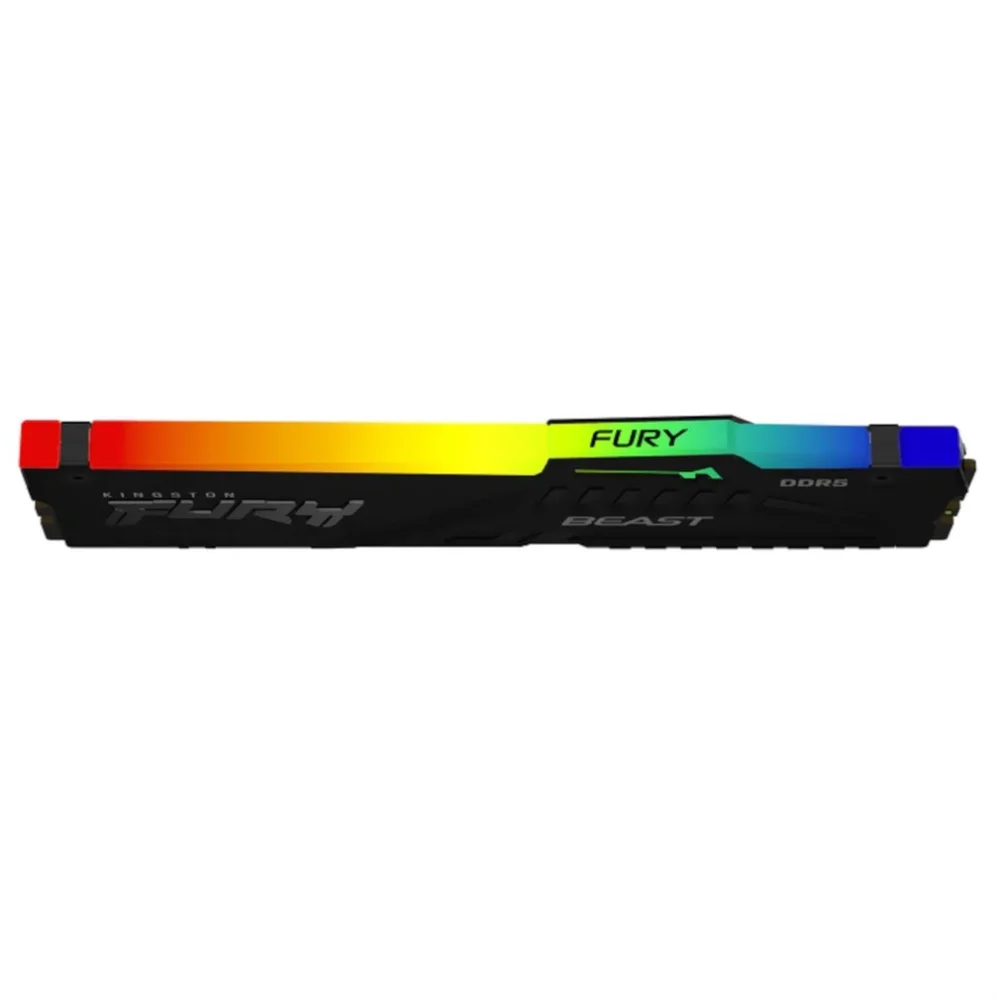 Memória Kingston Fury Beast Black RGB 32gb Ddr5 6000mt/s Cl30 Memória Kingston Fury Beast Black RGB 32gb Ddr5 6000mt/s Cl30