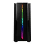 Gabinete Gamer Redragon Scalpel RGB Lateral Vidro Temp Preto, Gc-520