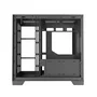 Gabinete Gamer Redragon Scalpel RGB Lateral Vidro Temp Preto, Gc-520
