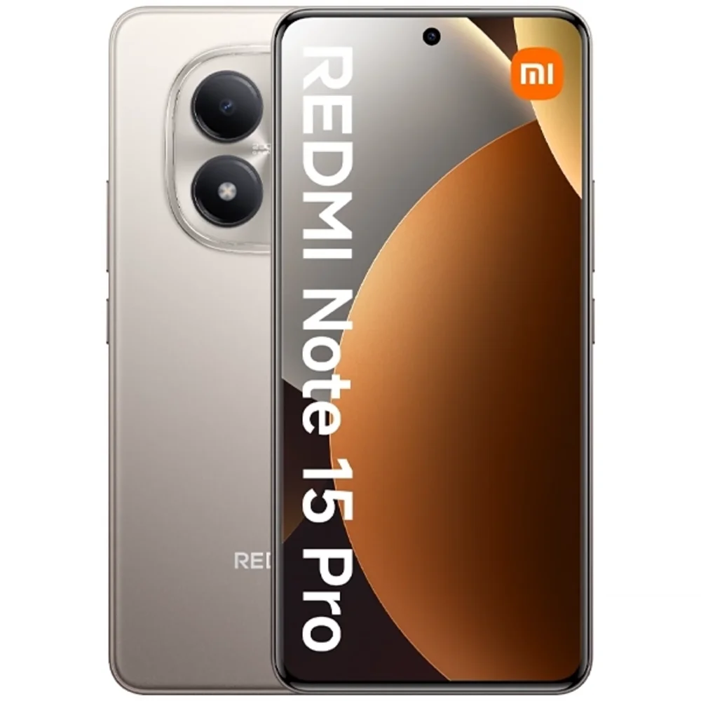 "Celular Xiaomi Redmi Note 15 Pro De 256gb 8GB Ram De 6.77"" 200+8mp 32mp - Titanium Color (global)"
